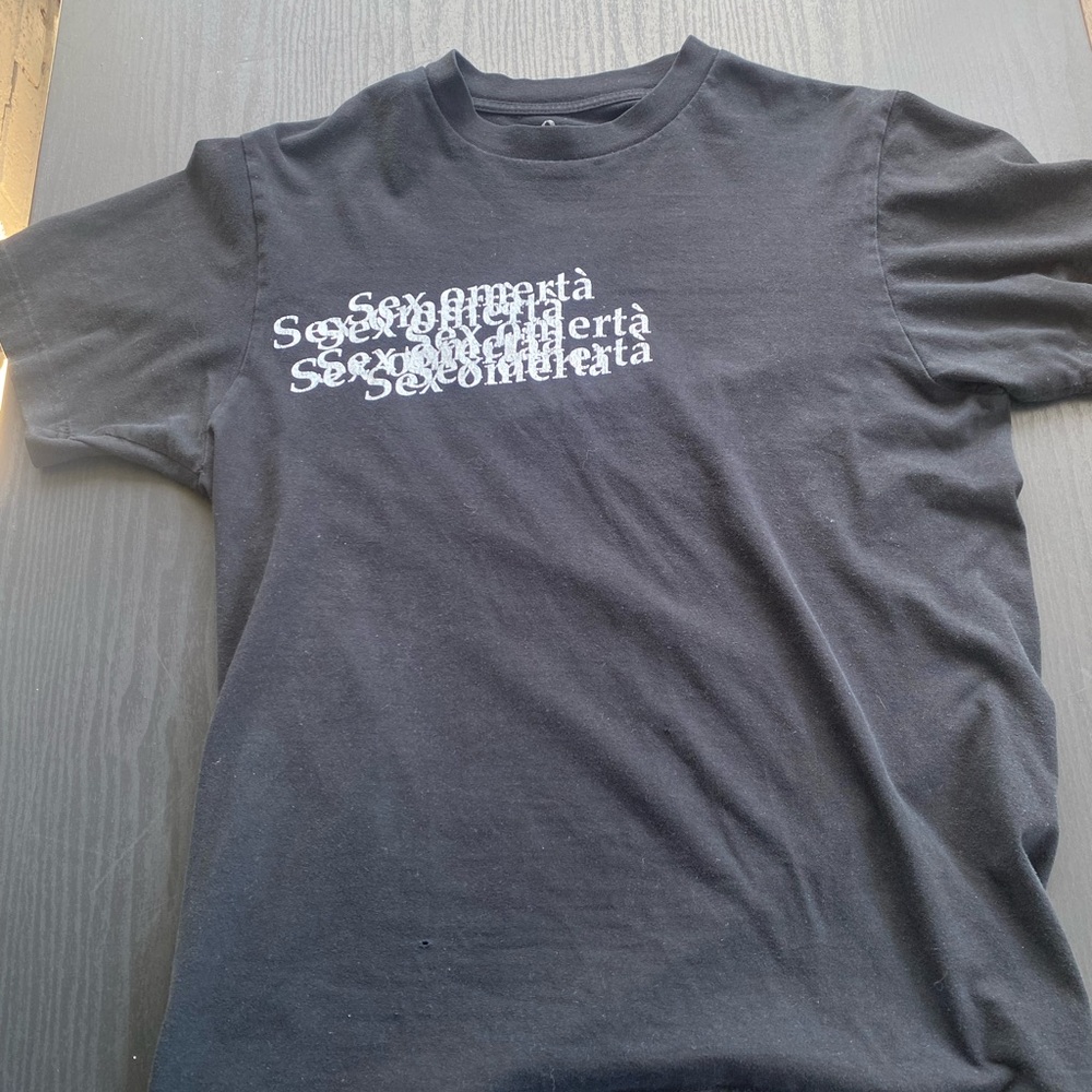 Men's Black Graphic T-Shirt